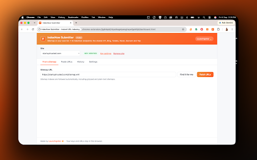 IndexNow Submitter - Instant URL & Sitemap Indexing Bing :: Instant indexing Bing, Yandex, Naver, Seznam & Yep. Submit whole sitemap or pasted URL list with IndexNow, in one click.