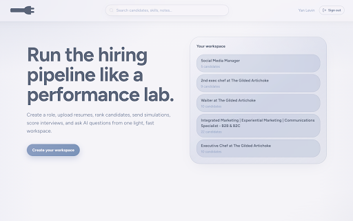 SocketHR Recruiter Importer :: One-click applicant import from LinkedIn Recruiter into SocketHR.