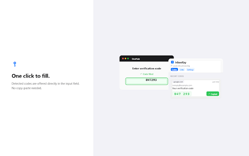InboxKey - Autofill Verification Codes :: Privacy-first email code autofill and magic-link opener. Local-only, no servers.