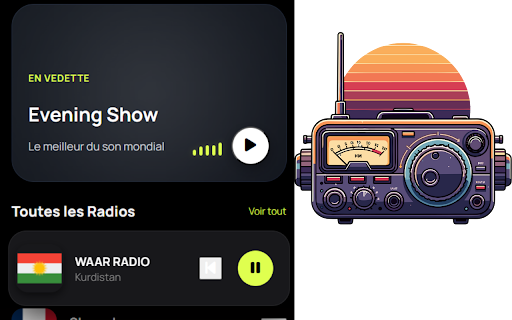 World Radio 3D - Ultimate Pro :: A 3D interactive world radio player with visualizer and global stations.