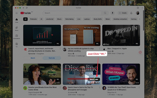 AI Watch Later :: A Chrome extension that allows you to save YouTube/X/Tiktok or any videos to watch later with AI-generated summaries.