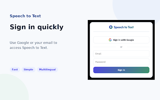 Speech to Text Transcriber :: Transcribe audio to text using AI-powered speech recognition