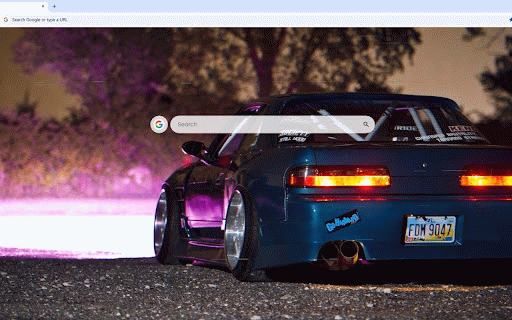 JDM Nissan Silvia S13 Japan Live Wallpaper :: Modified Nissan Silvia S13 with JDM styling under purple sunset atmosphere.