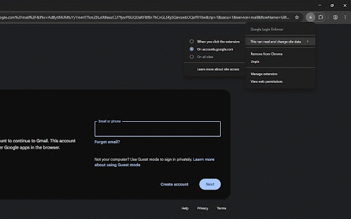 Google Login Enforcer :: Clears Google cookies at startup to force login. Session-only. No data is collected or transmitted.