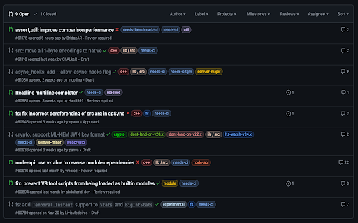 Github Draft PR Dimmer :: Dim Draft PR titles on GitHub pull request list pages for better visibility.