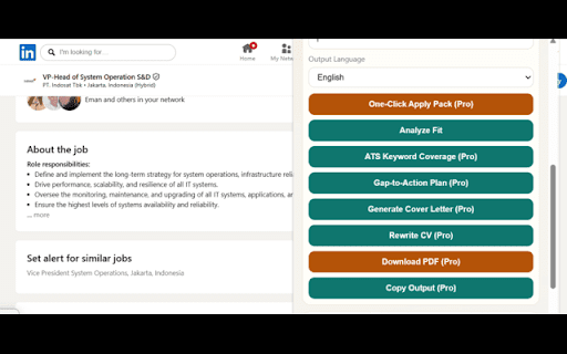 ResumeFit AI :: Free version: Analyze CV fit vs Job Description using your own OpenAI API key.