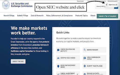 SEC EDGAR Filings Extract & Excel — CALIO :: Extract 10-K, 10-Q, 8-K, Form 4 & more from SEC EDGAR. Compare periods, export Excel/PDF, watchlist. Private, on-device.