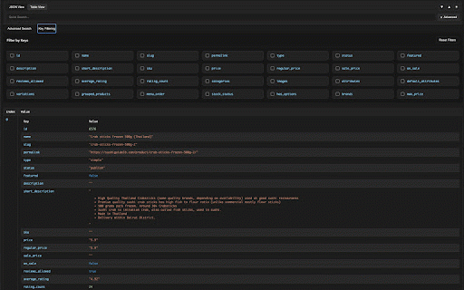 JSON Viewer Pro - Formatter :: Advanced JSON viewer with dark/light themes, search, filtering, and table view. Format and analyze JSON with syntax highlighting.