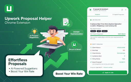 Upwork Proposal AI :: Analyze Upwork jobs and generate tailored proposals with AI