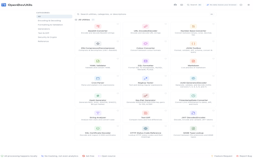 OpenDevUtils :: Essential developer utilities