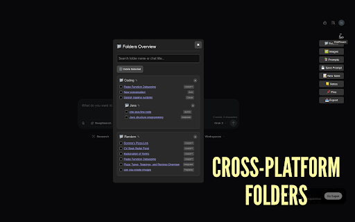 ChatPower :: Organize, Search, and Manage Your AI Chats Across Platforms