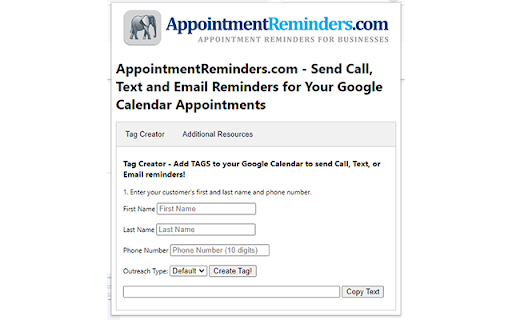 AppointmentReminders.com Google Calendar Sync :: Send Call, Text and Email Appointment Reminders from Google Calendar