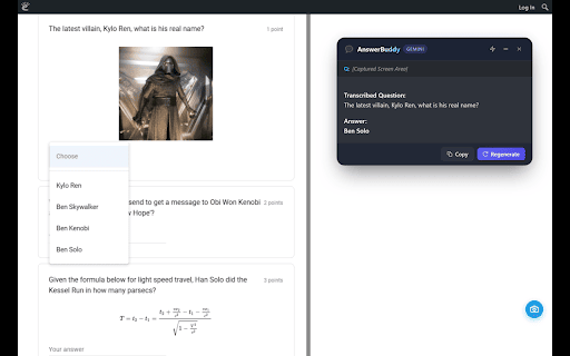 AnswerBuddy - Instant AI Answers :: Instantly get answers for selected text using Gemini AI in milliseconds.