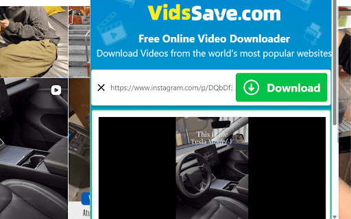 VidsSave :: VidsSave is an all-in-one video downloader extension that helps you save videos from the world’s most popular websites.