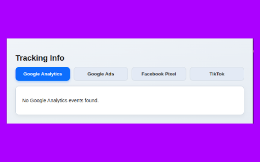 SEO & Pixel Tracker :: Track Google Analytics, Facebook Pixel, TikTok Pixel, and Google Ads tags instantly.