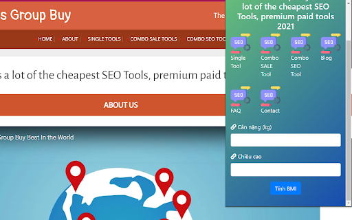 Seo tools Group buy & BMI :: SEO Tools Group Buy offers a lot of cheap, premium paid tools and cal BMI