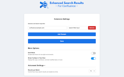 Enhanced Search Results for Confluence :: Enhances search functionality on Confluence pages.