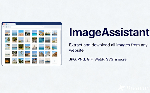 Image Downloader Assistant - Batch Save Images :: Download all images from any website instantly. Batch image downloader with filters, preview & smart detection.