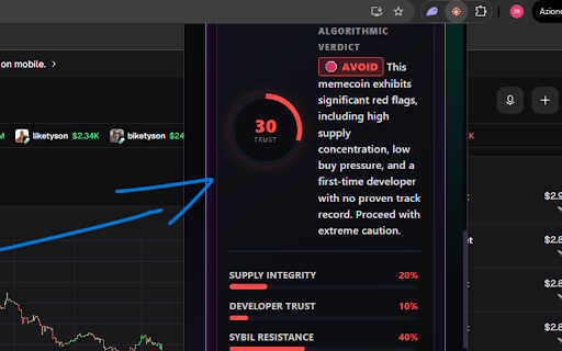 Meme Saver - Solana & EVM Pump Radar :: AI Rug Pull Detector & Smart Money Tracker for Pump.fun and DexScreener
