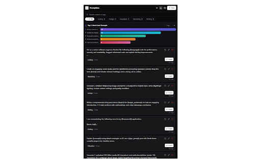 PromptBox :: A side-panel prompt manager: organize prompts with tags, fill {{variables}} with history, and inject them into popular AI sites.