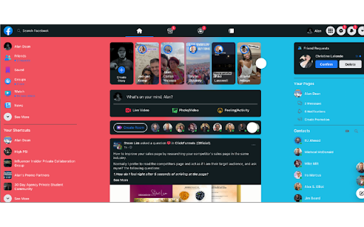 Color My FB :: FB color Changer