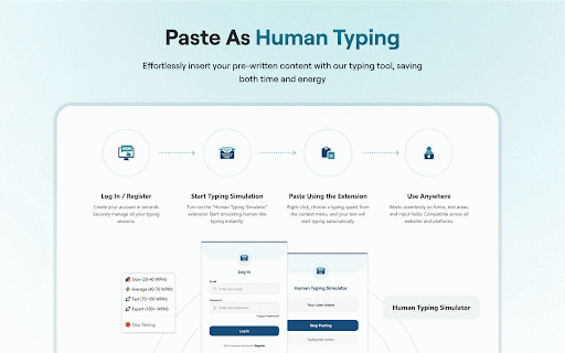 Human Typing Simulator :: Say Goodbye to Copy-Paste Detection — Paste Like a Pro.