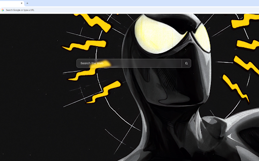 Spider-Sense Black Suit Live Wallpaper :: Spider-Man in his sleek black symbiote suit with glowing yellow spider-sense tingling lines around his head.