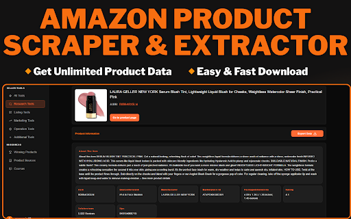 Amazon Product Scraper | 10X :: Extract Amazon product titles, ASINs, details, images & videos to CSV/Excel—fast, free, and easy.