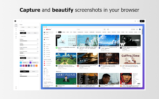 PageCap: Screenshot Capture & Editor :: Capture, beautify and annotate screenshots from your browser.