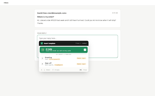 Keyjot — AI Reply, Email Templates, Snippets, Text Expander: Gmail, Outlook :: AI replies, templates, snippets and canned responses in any text box. One hotkey works across LinkedIn, Outlook, Gmail and more.