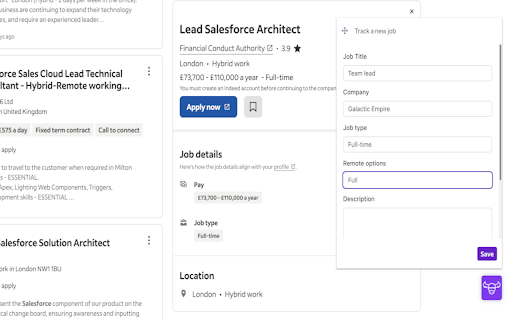 YakToku Bookmarker :: Bookmark and track jobs from LinkedIn and Indeed with YakToku