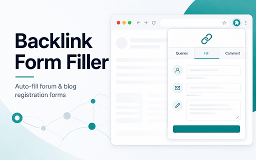 Backlink Form Filler :: Auto-fill forum/blog registration forms with randomly generated unique profiles