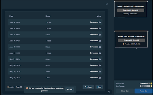 Game Data Archive Downloader :: Automatically collect and merge your game data archives from any mirror site.