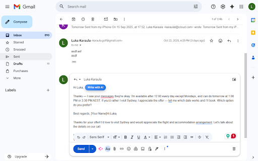 AI Email Writer :: AI reads your email, pre-writes replies, and drafts new emails in seconds. Pay per use. Save time on every message.