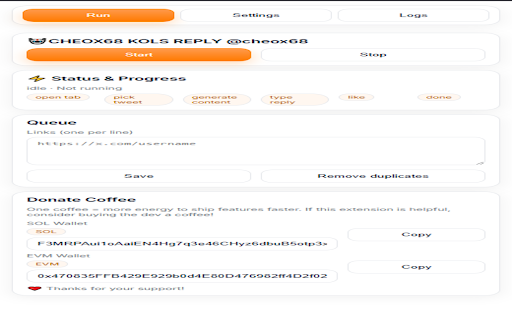 CHEOX68 KOLS REPLY :: CHEOX68 KOLS REPLY