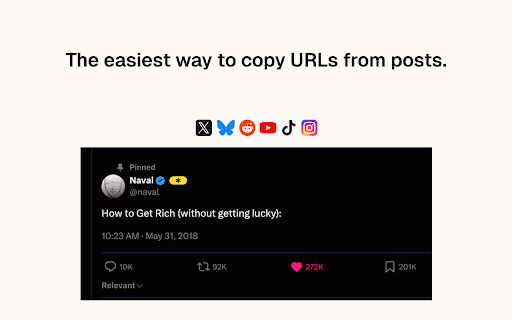 Antivault — Copy Post URLs & Images :: Save posts from social media platforms with one click to Antivault Spaces or copy links to a post and paste them directly to your…