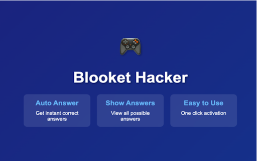 Blooket Hacker :: Get instant correct answers in Blooket games with just one click!