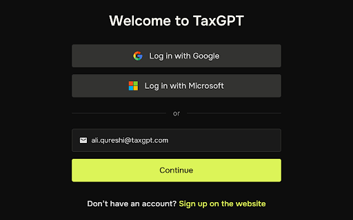 TaxGPT :: Your AI tax assistant!
