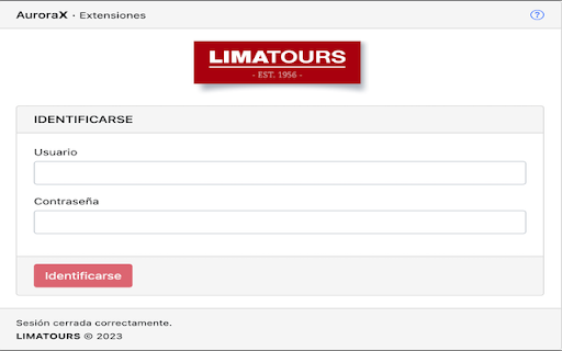 AuroraX - DEV :: Extensiones agrupadas para LIMATOURS