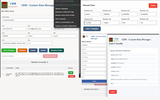 CDM - Custom Data Manage :: CDM - Custom Data Manage
