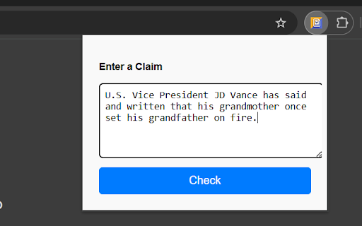 FactCheck+ - AI-Powered Claim Verification :: Fact-check claims, URLs, and text instantly using Google Fact Check Tools API. Supports multiple languages.