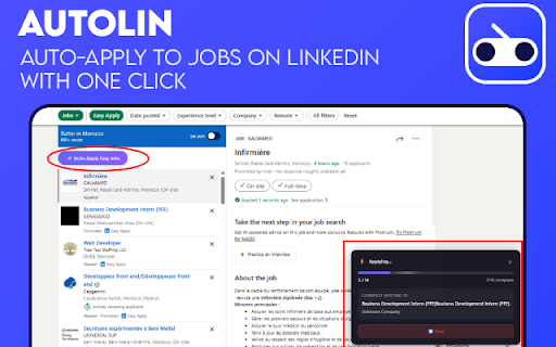 Autolin: LinkedIn/Indeed Auto Applier :: Auto-apply to jobs on LinkedIn and Indeed with one click