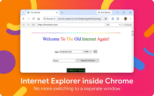 Browser IE :: Open Browser IE tabs with internet explorer browser. Run web pages with ActiveX, Silverlight and legacy corporate portals.
