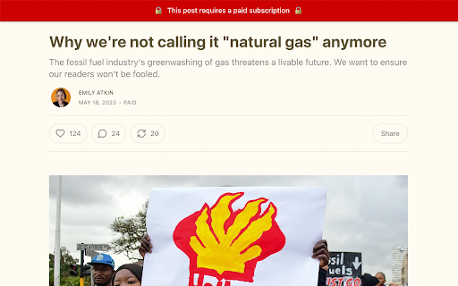 Substack Paywall Warning :: Shows a warning banner on the top of the browser when a Substack article has a paywall