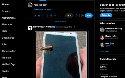 AI X Assistant :: AI-powered assistant for X platform