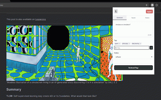 Csphere :: Easily save, organize, enrich, and semantically search over your tabs.
