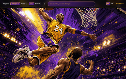 Kobe's Story - New Tab :: Kobe high-definition wallpapers, famous quotes. And his spirit never rests.