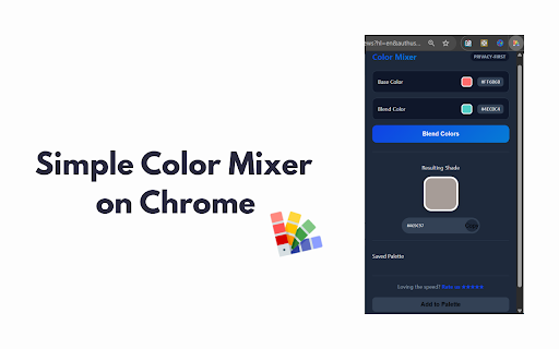 Simple Color Mixer: Pro RGB & HEX Tool :: The fastest, 100% offline color mixer for designers. Mix RGB, generate HEX codes, and save palettes instantly.