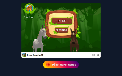 Horse Simulator 3D - Embark on a Wild Horse Adventure! :: Experience the life of a horse in a vast 3D world, customize, explore, and enjoy mini-games!