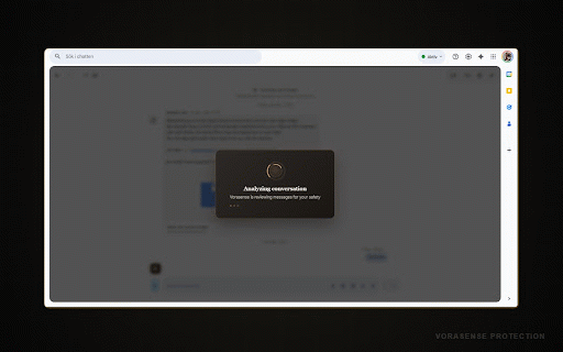 Vorasense :: AI-driven scam detection for chat platforms